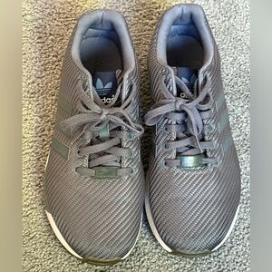 Adidas Torsion ZX Flux Men’s Gray Athletic Shoes. Size 8.